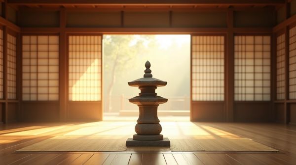 Dojo comme lieu de méditation et recentrage : un espace de transformation